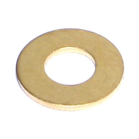 Midwest Fastener Flat Washer, For Screw Size #14 , Brass 100 PK 03903